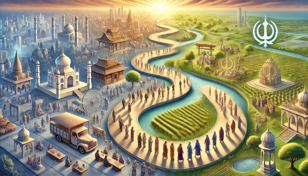 A Journey of Evolving Rituals - diverse beliefs and philosophies guiding individual and collective growth