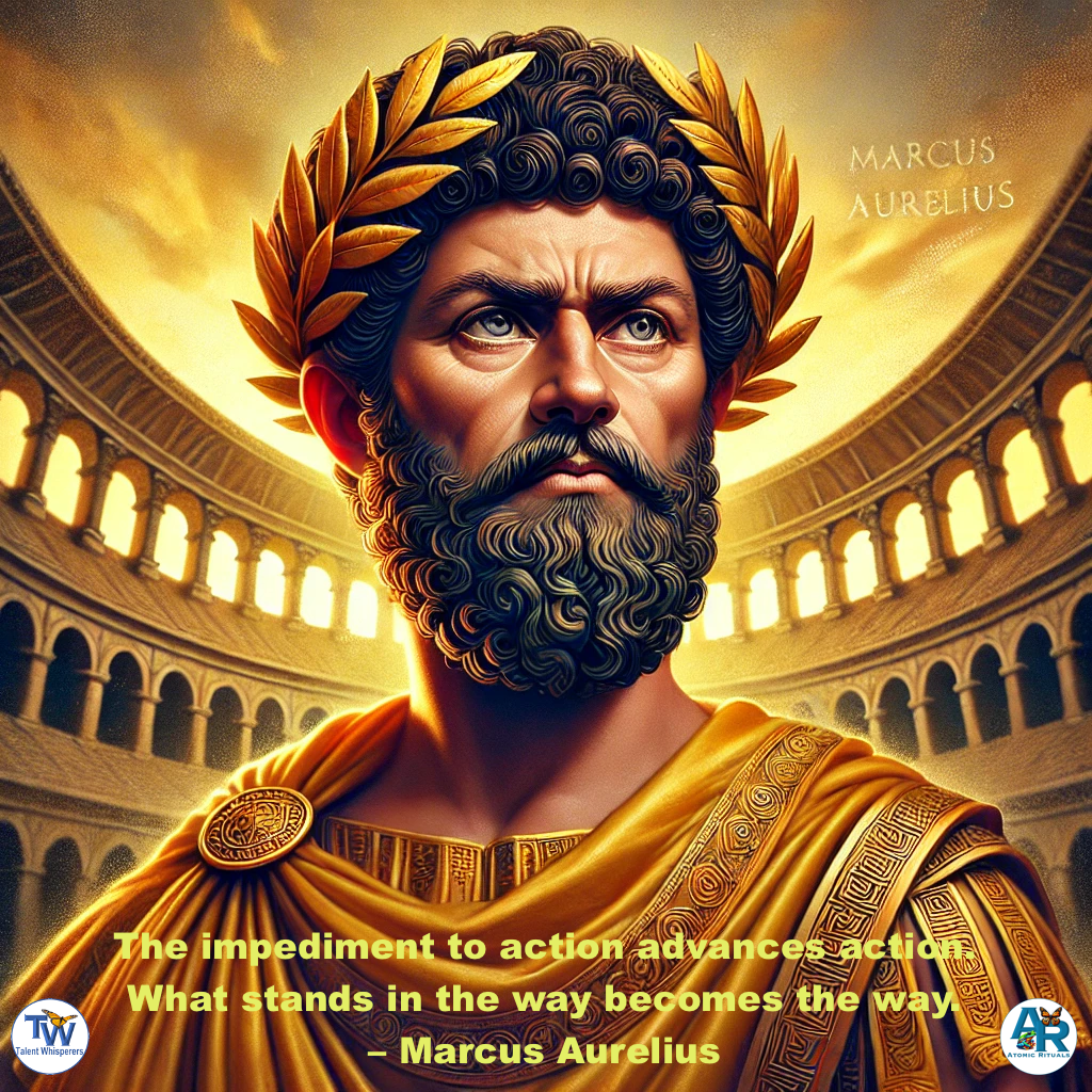 The impediment to action advances action. What stands in the way becomes the way. – Marcus Aurelius