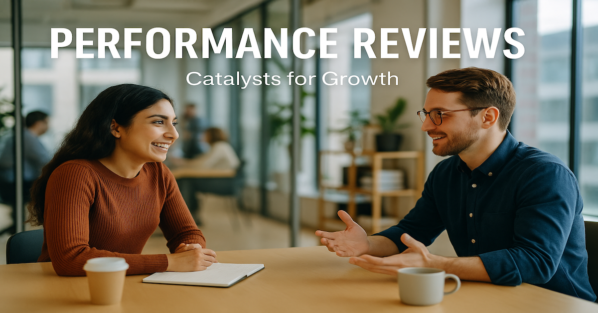 Performance reviews as leadership rituals that strengthen growth, align ambition, and build trust.